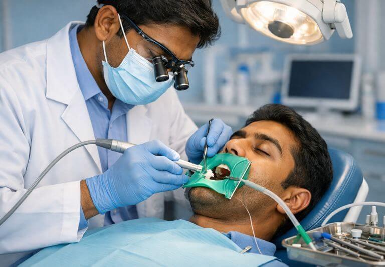 Root canal treatment